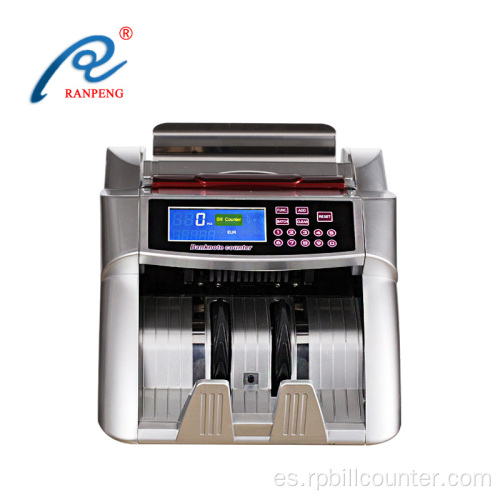 R682 mixto indio usd euro clasificador papel efectivo billete detector de dinero máquina contador de facturas con UV MG IR
